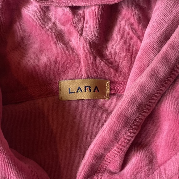 Pink velour track suit jacket y2k - Picture 2 of 3